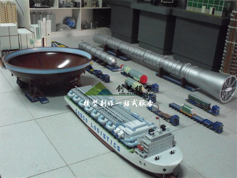 物流車(chē)輛模型