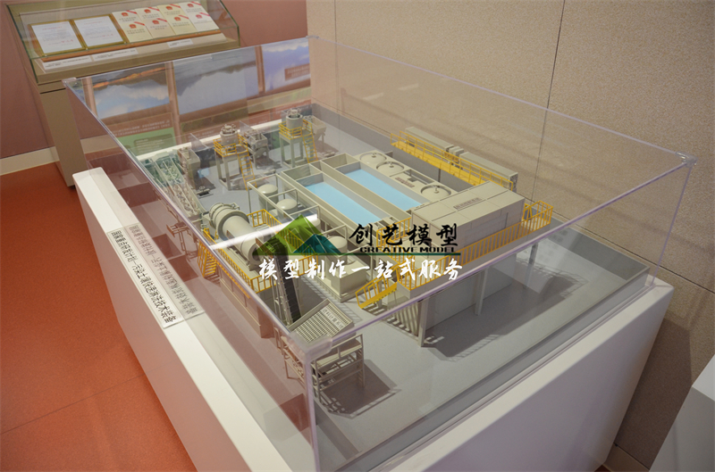 污染土壤處理設(shè)備沙盤(pán)