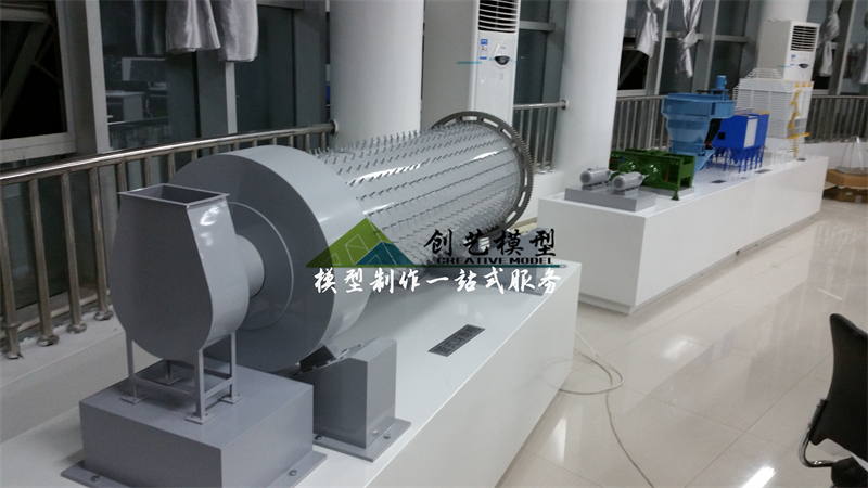 5000噸新型干法成套設(shè)備水泥生產(chǎn) 線教學沙盤模型
