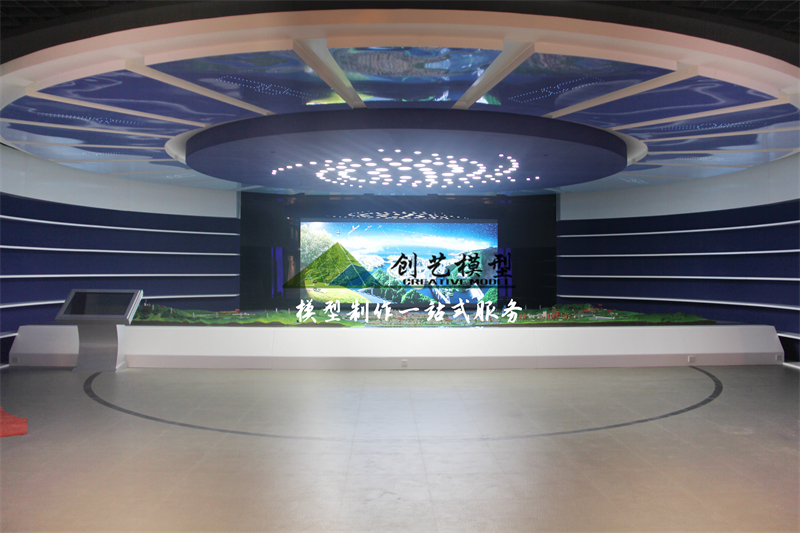 中航空間技術研究院(五院)展廳沙盤