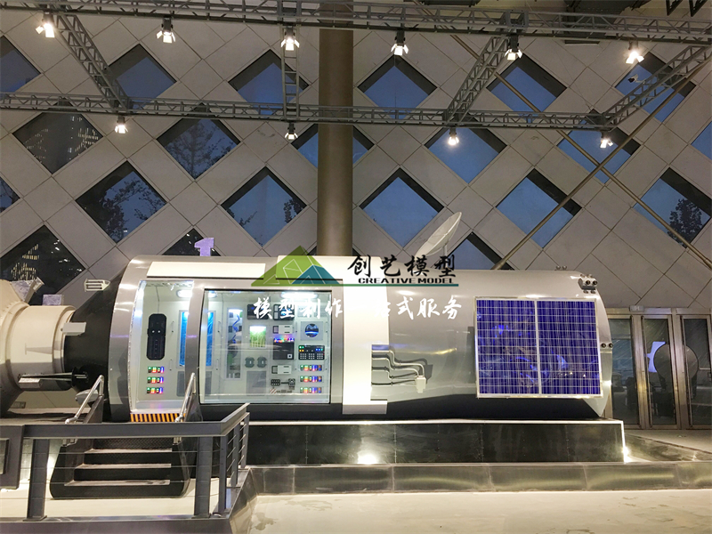 天宮對接空間站1:1模型