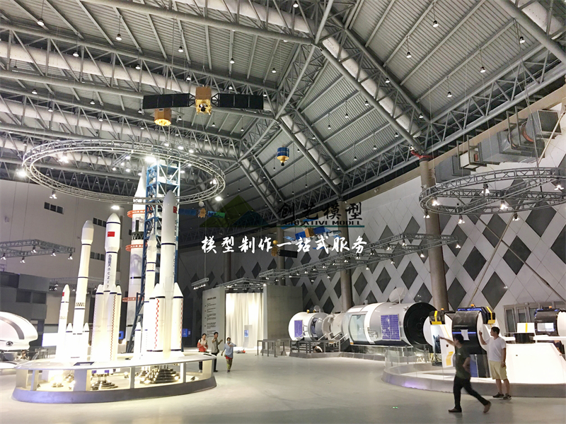天宮對接空間站1:1模型