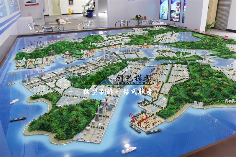 大連長興島技術開發(fā)區(qū)規(guī)劃模型